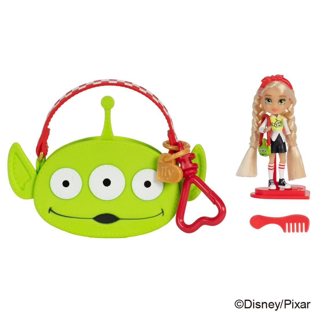 Takara Tomy Disney Tote Airy I Love Alien Collectable Doll And Bag