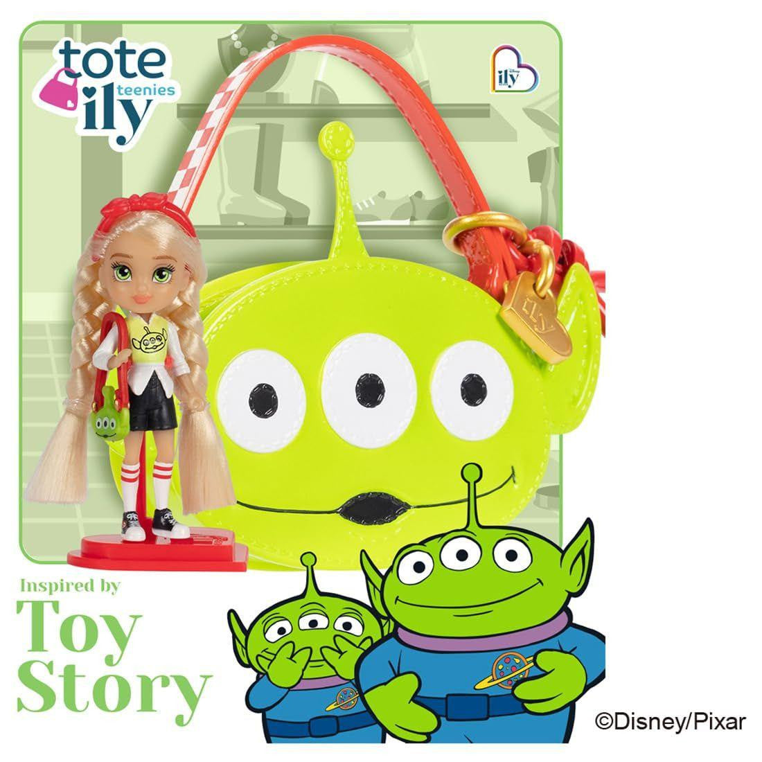 Takara Tomy Disney Tote Airy I Love Alien Collectable Doll And Bag