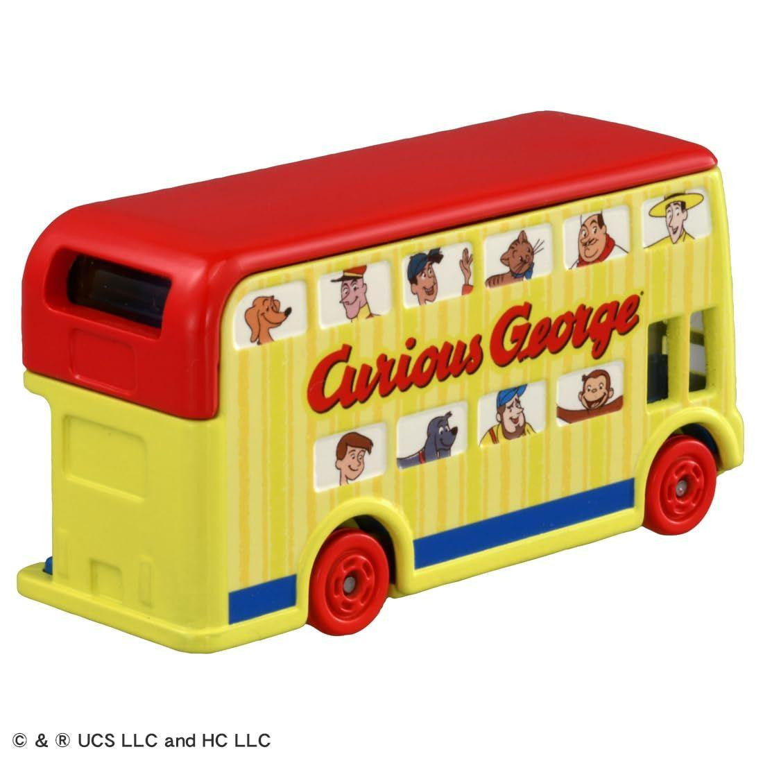 Takara Tomy Dream Tomica SP Curious George Friend Bus