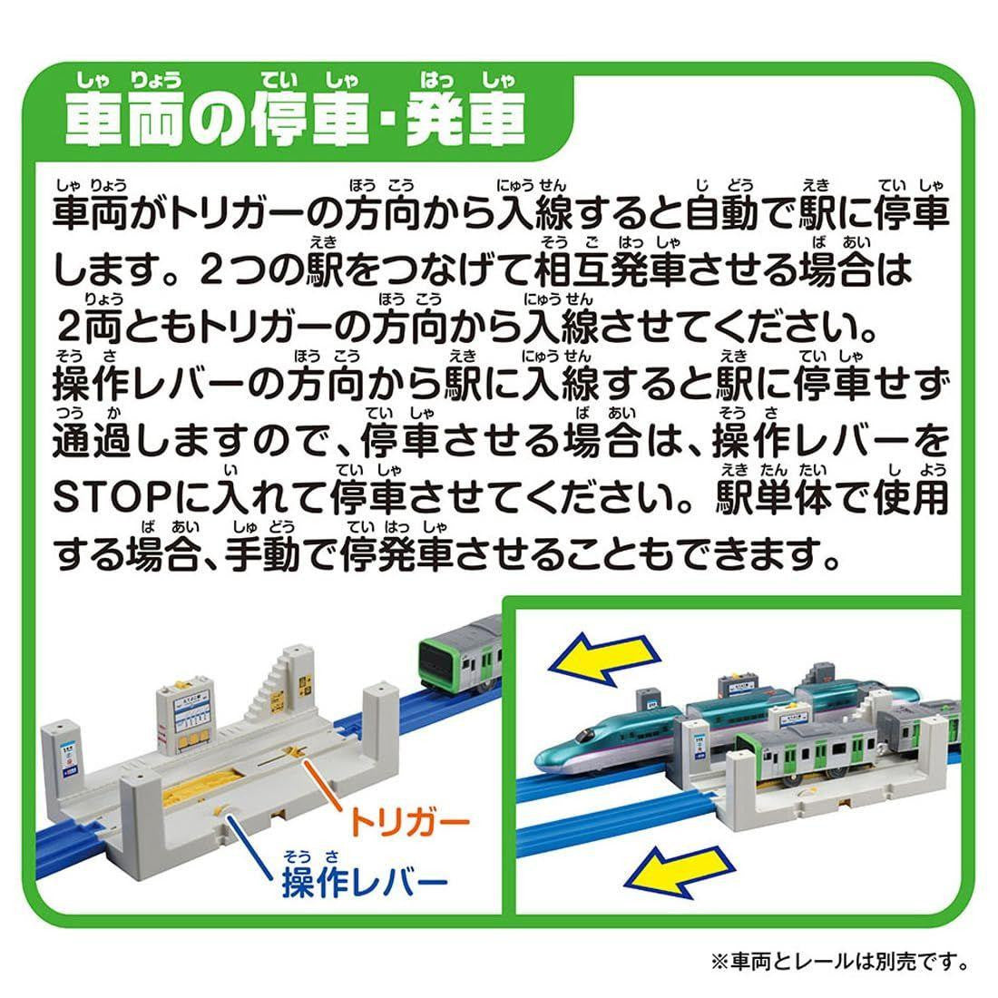 Takara Tomy J-25 Auto Mutual Departure! Vertical Horizontal Station Train Toy (Plarail)