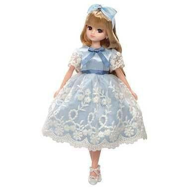  Takara Tomy Licca Doll Classical Blue Ribbon