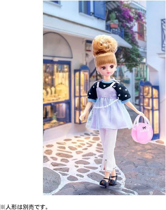 Takara Tomy Licca Doll Clothing Set #Licca #Peplum Ribbon #LW-18