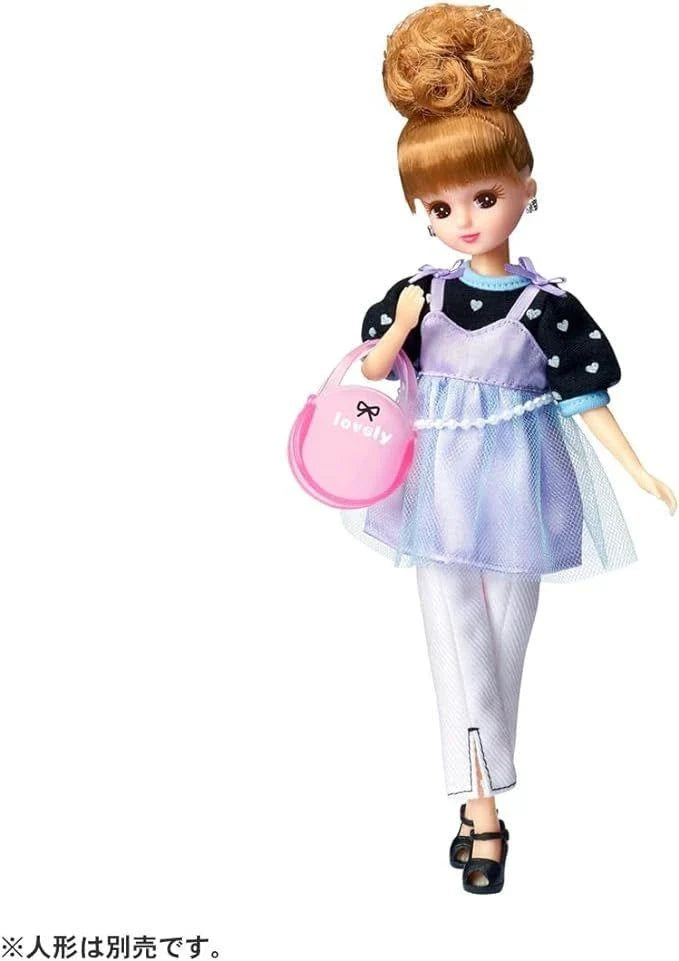 Takara Tomy Licca Doll Clothing Set #Licca #Peplum Ribbon #LW-18