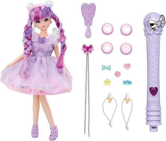 Takara Tomy Licca Doll Color Change Gelato Moe-chan