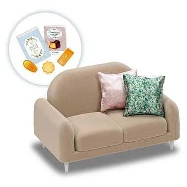 Takara Tomy Licca Doll Interior Coordination Sofa Set (Francfranc Collaboration)