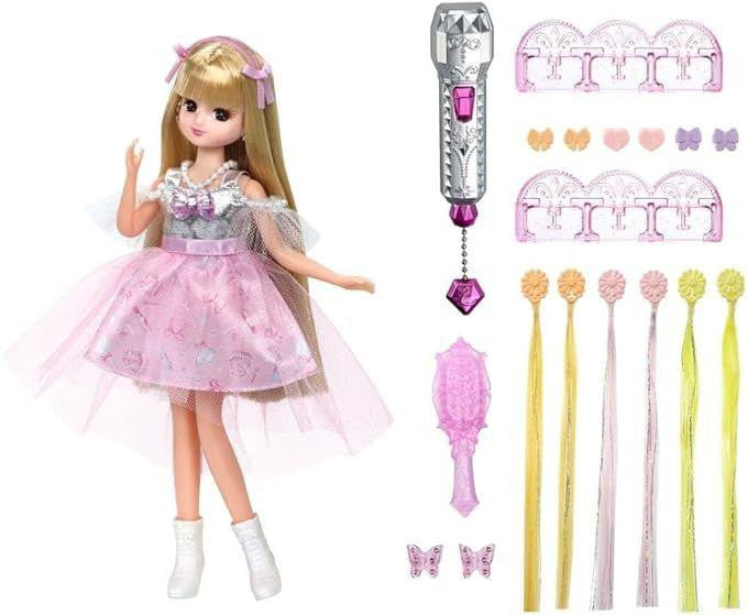  Takara Tomy Licca Doll Licca`s Hair Extension (Pink)