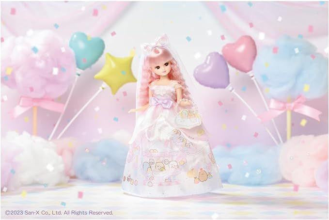Takara Tomy Licca Doll Sumikko Gurashi Wedding Dress