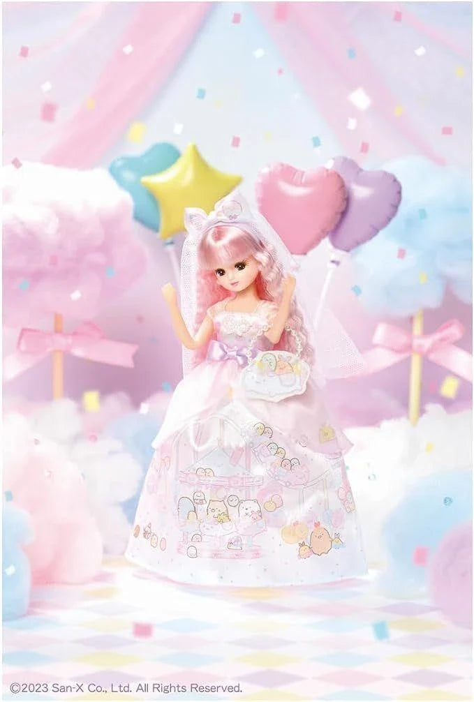Takara Tomy Licca Doll Sumikko Gurashi Wedding Dress