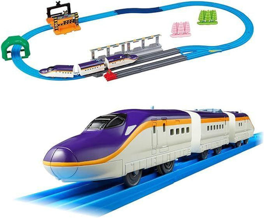  Takara Tomy Pla-Rail E8 Series Tsubasa & Tomica Arch Crossing Set (Connection Type)