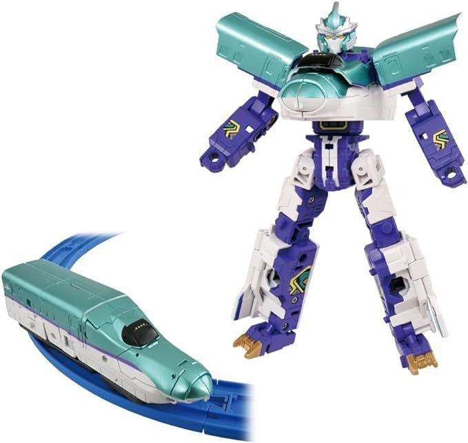 Takara Tomy Pla-Rail Shinkansen Henkei Robo Shinkalion CW H5 Hayabusa