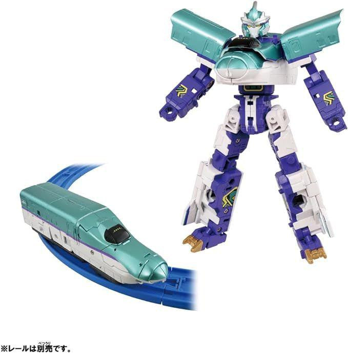 Takara Tomy Pla-Rail Shinkansen Henkei Robo Shinkalion CW H5 Hayabusa