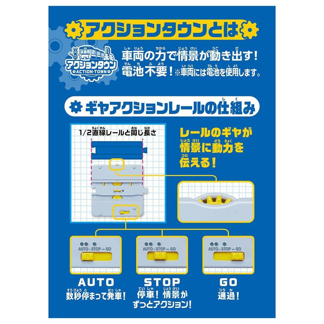 Takara Tomy Plarail J-29 Action Town Platform Door Opening And Closing Station