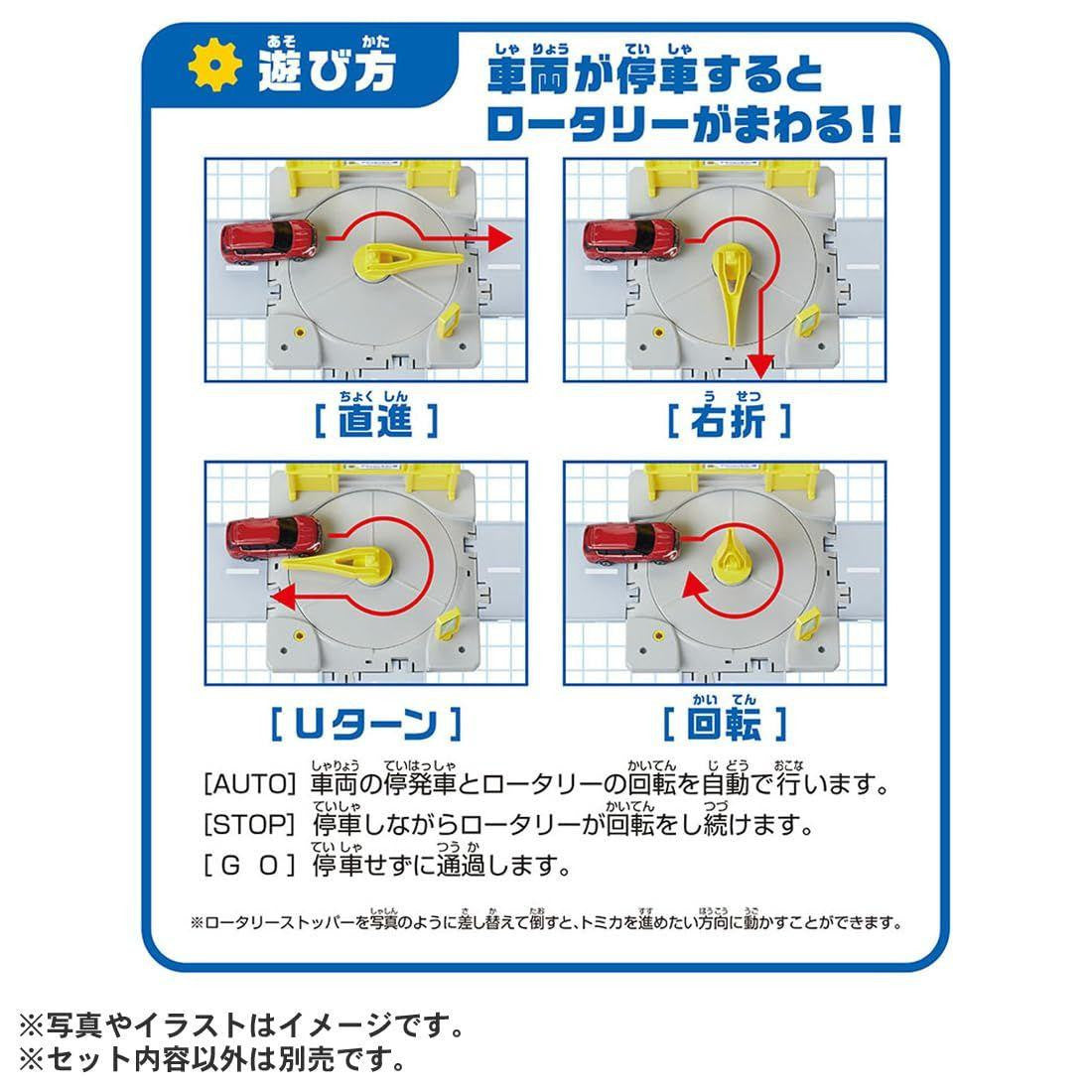  Takara Tomy Plarail J-31 Action Town Station Front Rotary