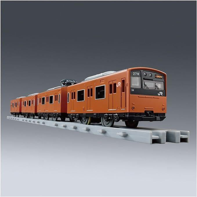 Takara Tomy Plarail Real Class Series 201 Commuter Train (JR West Japan Orange)