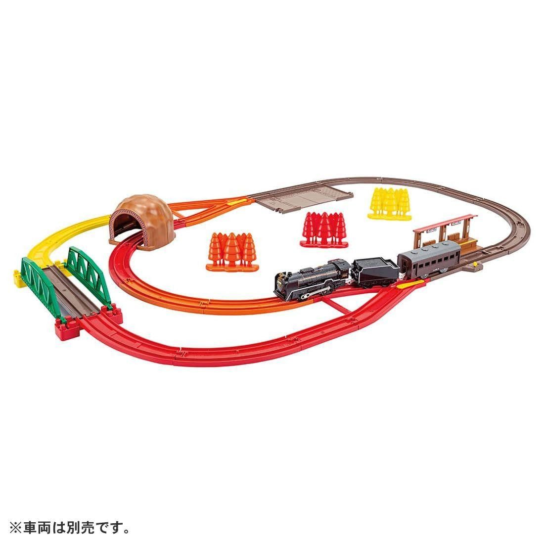 Takara Tomy Plarail Scenic Color Rail Kit (Autumn Leaves And Railway)