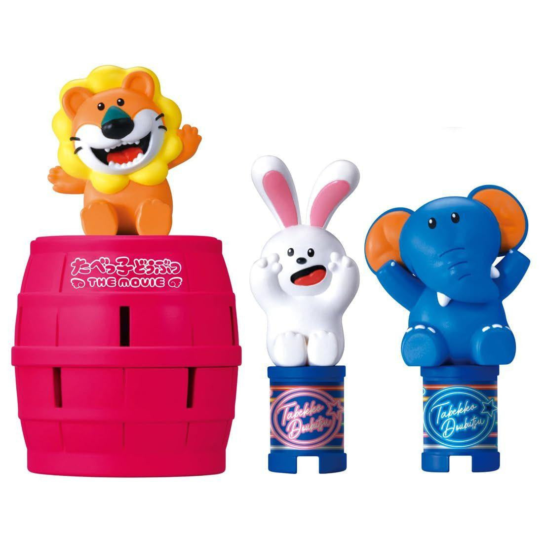 Takara Tomy Pop-Up Pirate Risky Adventure Tabekko Animal The Movie Set