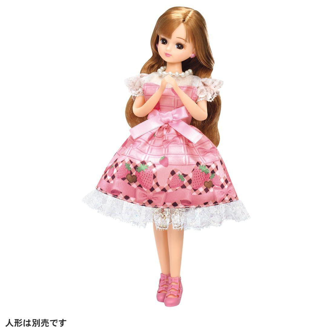 Takara Tomy Rika-chan My First Dress LW-02 Strawberry And Ribbon