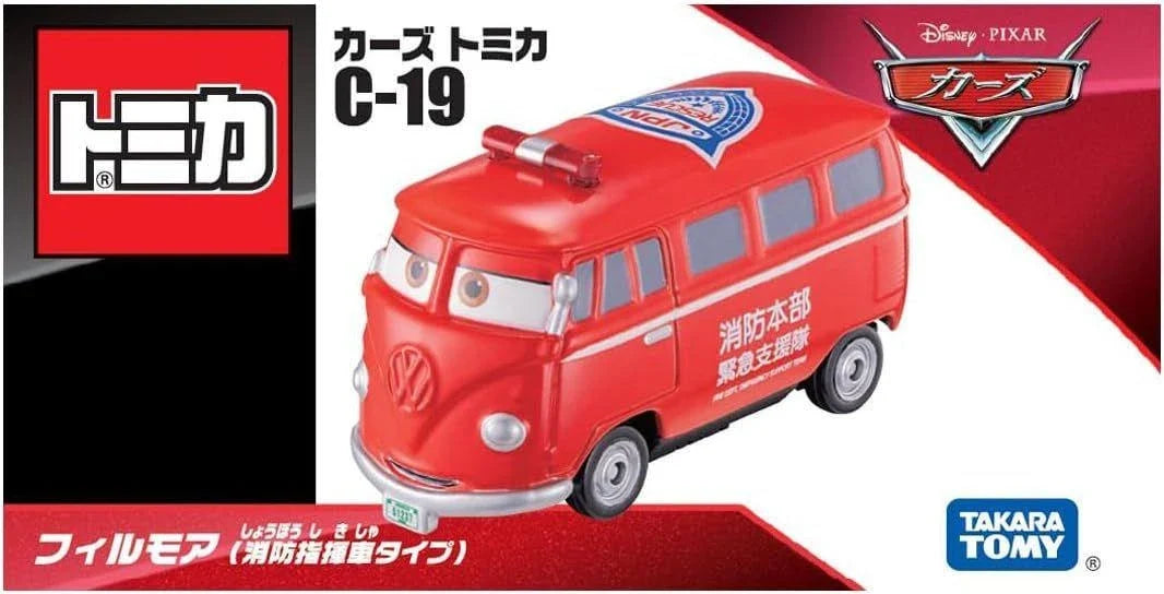 Takara Tomy Tomica Disney Cars Fillmore (Fire Command Car Type)