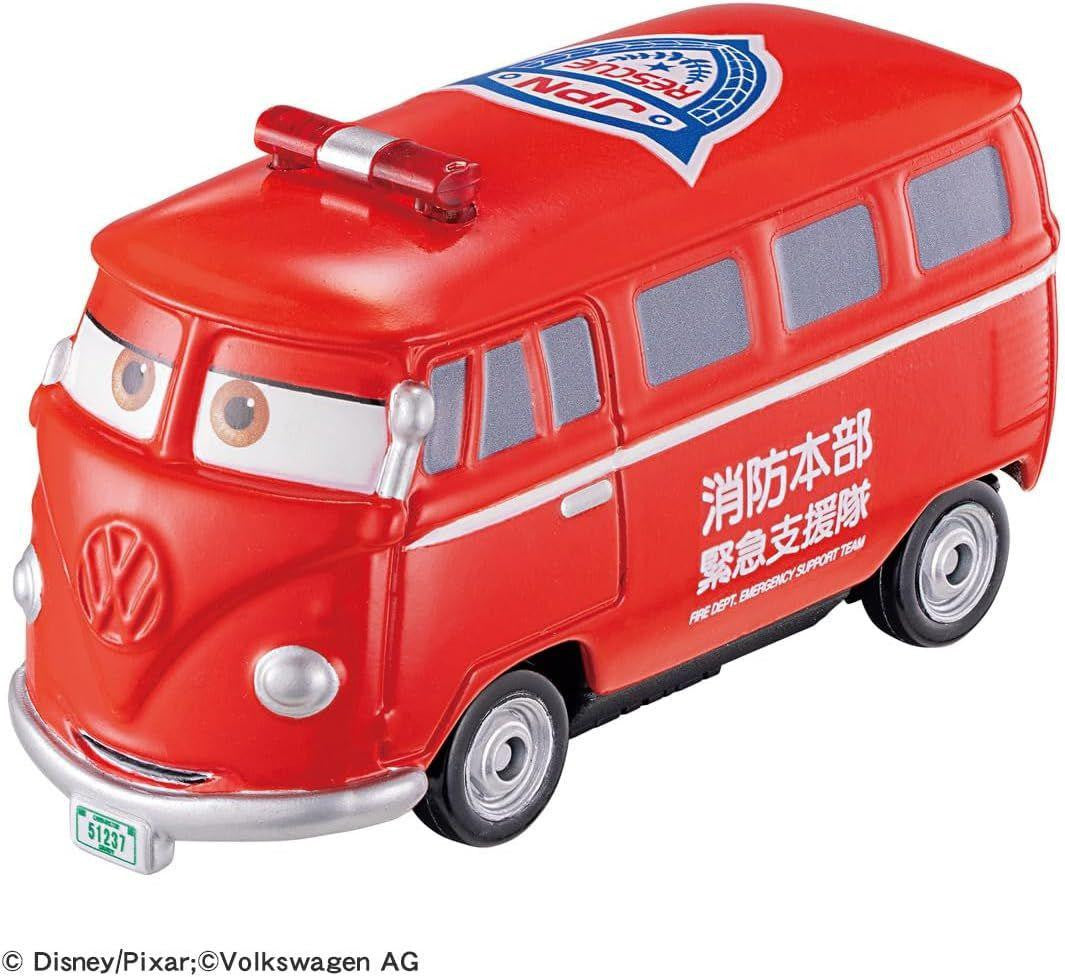 Takara Tomy Tomica Disney Cars Fillmore (Fire Command Car Type)