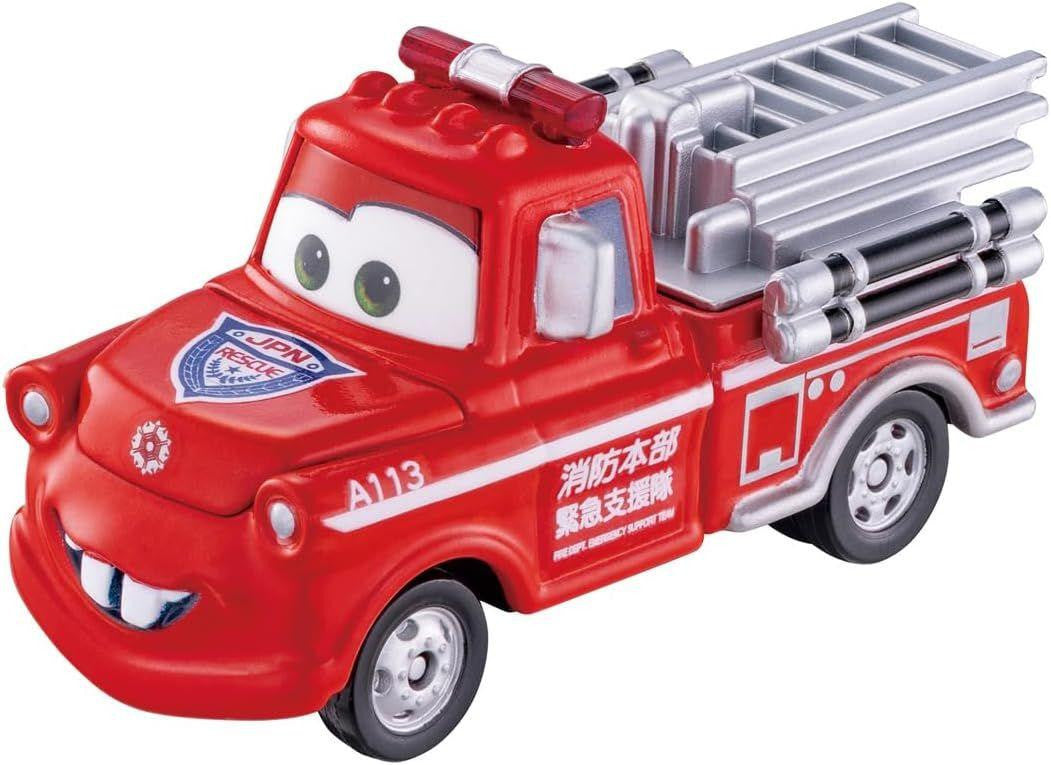 Takara Tomy Tomica Disney Cars Mater (Fire Truck Type)